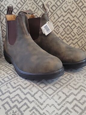 Blundstone Chelsea Rustic Brown Boot